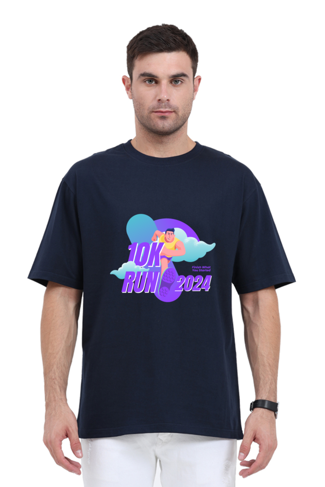 Unisex Oversized T-Shirt - 10K Run 2024 Edition