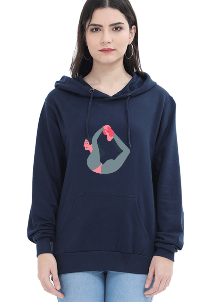 Unisex "Yoga Vibes" Hooded Sweatshirt