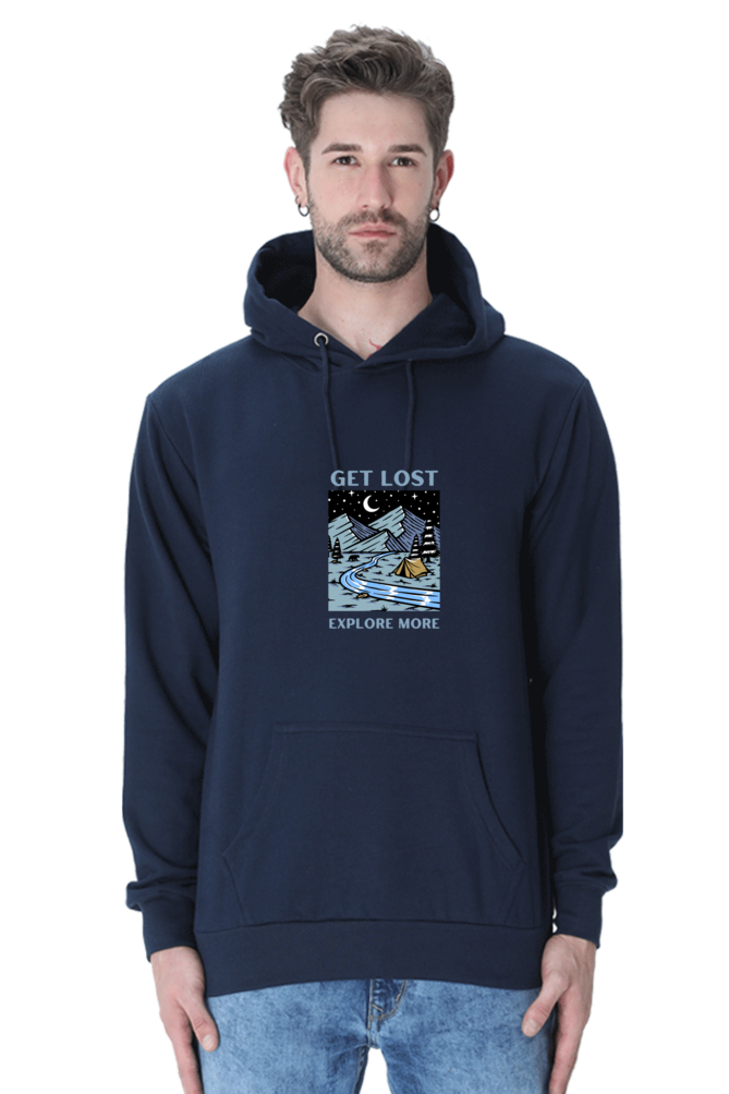 "Explore More" Unisex Hooded Sweatshirt