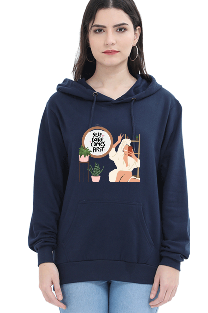 Unisex "Self-Care Comes First" Hooded Sweatshirt