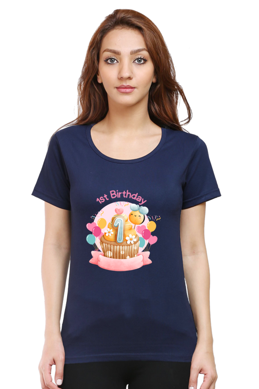 First Birthday Cake Women's T-Shirt