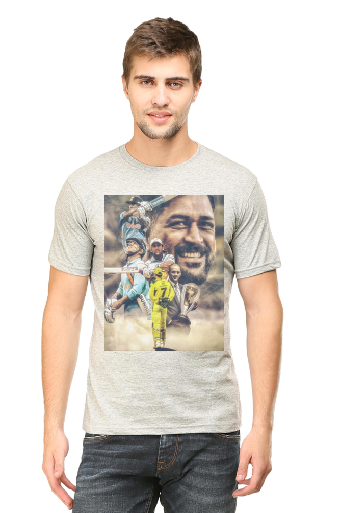 Unisex MS Dhoni "Mahi | Thala" T-Shirt