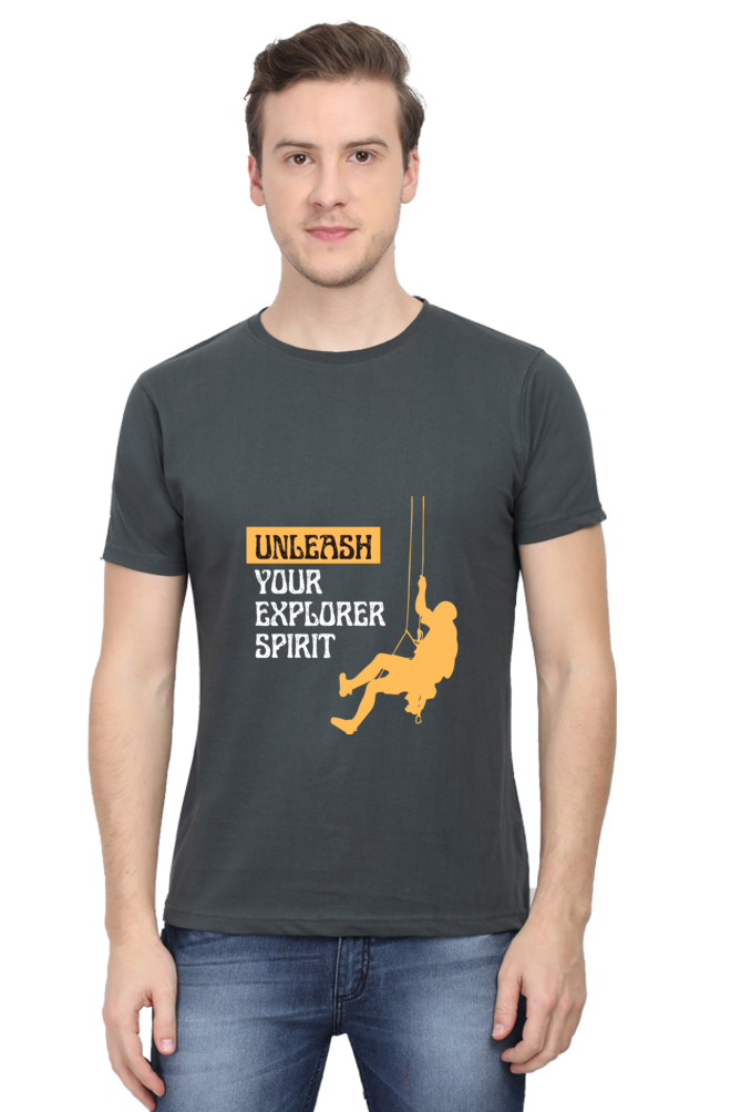 Men’s “Unleash Your Explorer Spirit” T-Shirt