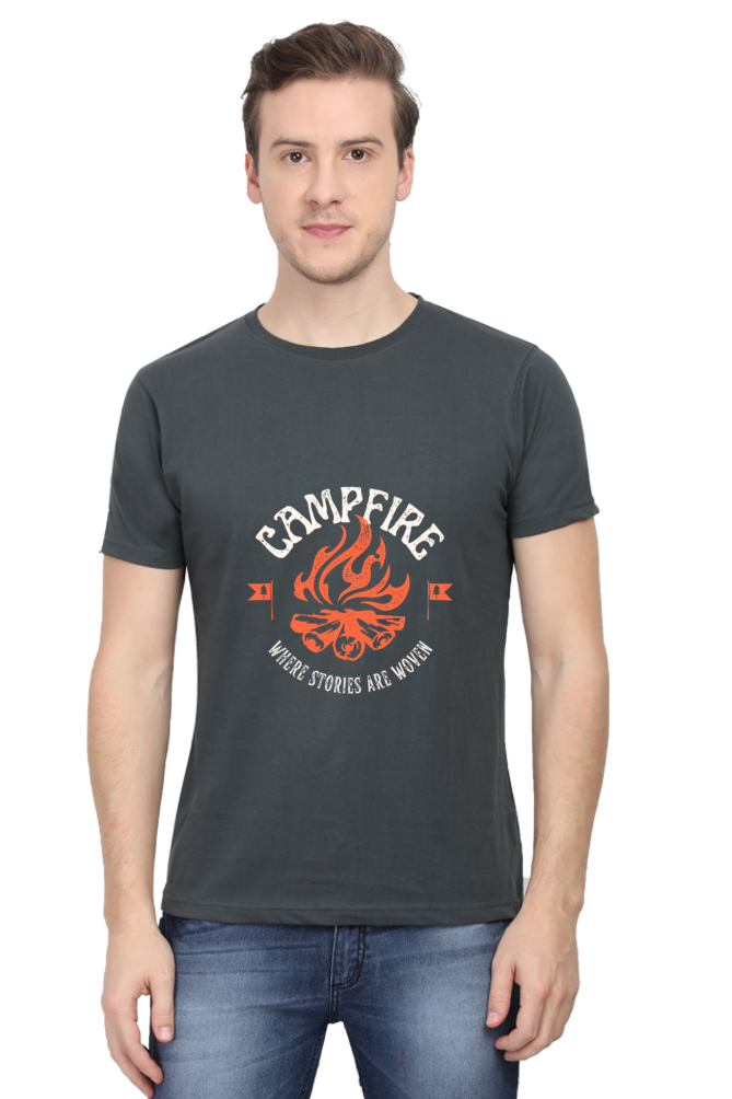 Men’s “Campfire: Where Stories Are Woven” T-Shirt