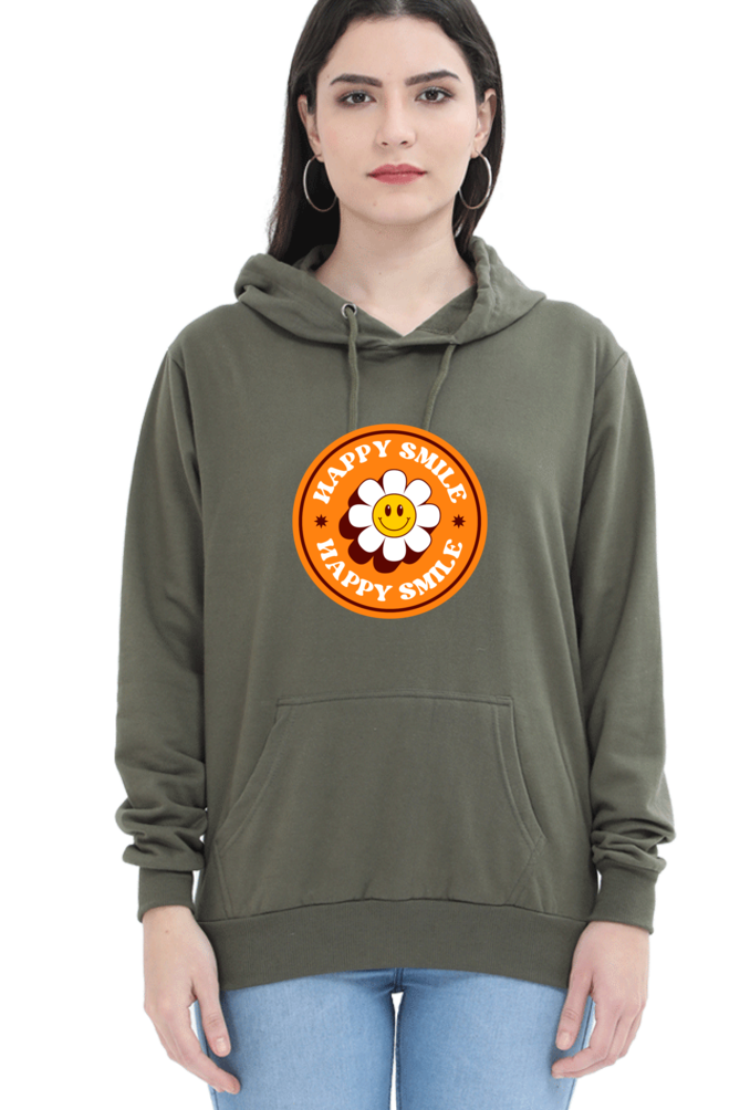 Unisex "HappySmile" Hooded Sweatshirt