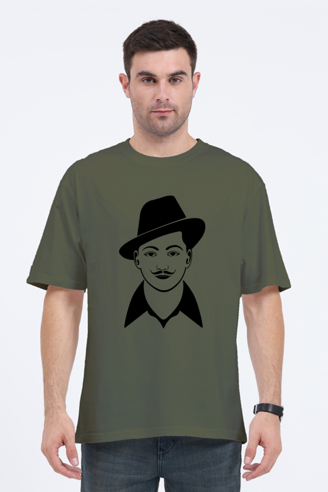 Unisex Oversized "Bhagat Singh" T-Shirt