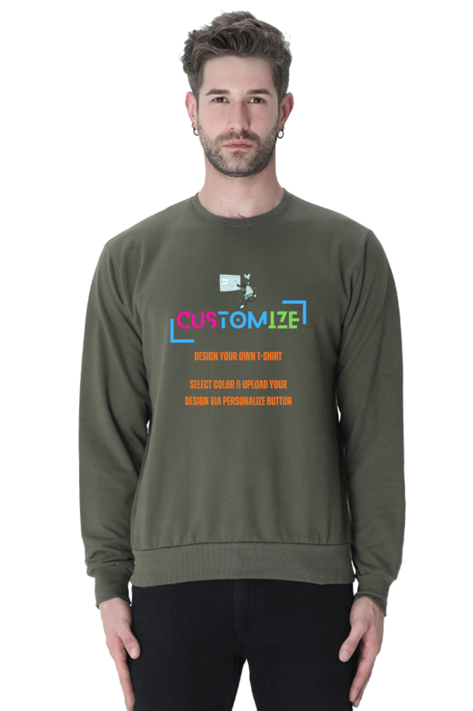 Customizable || Design Your Own Cool Sweatshirt || Unisex Sweatshirt