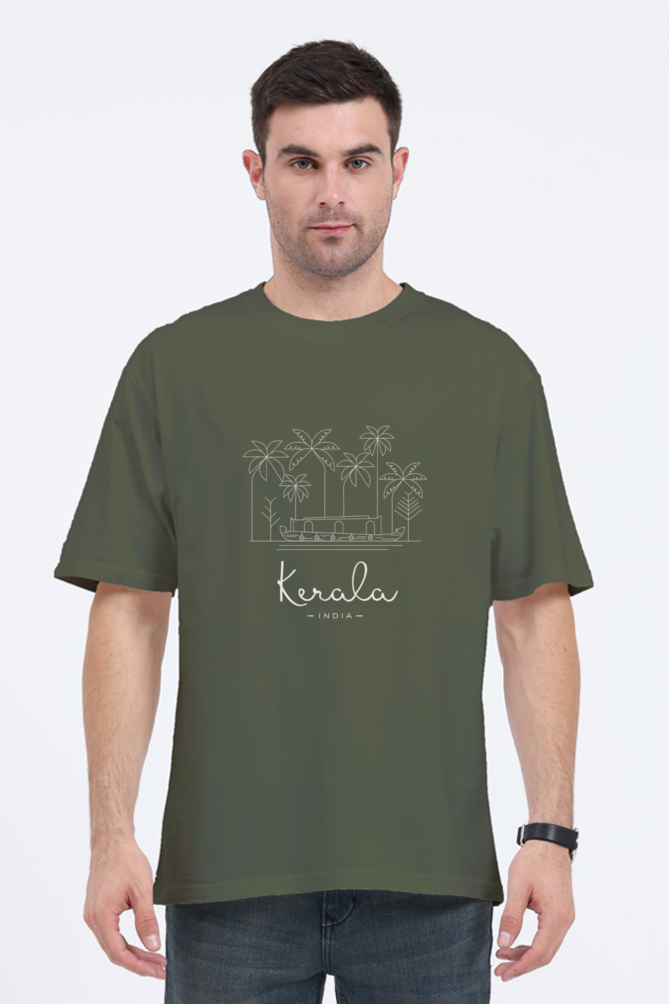 Unisex Oversized "Kerala India" T-Shirt