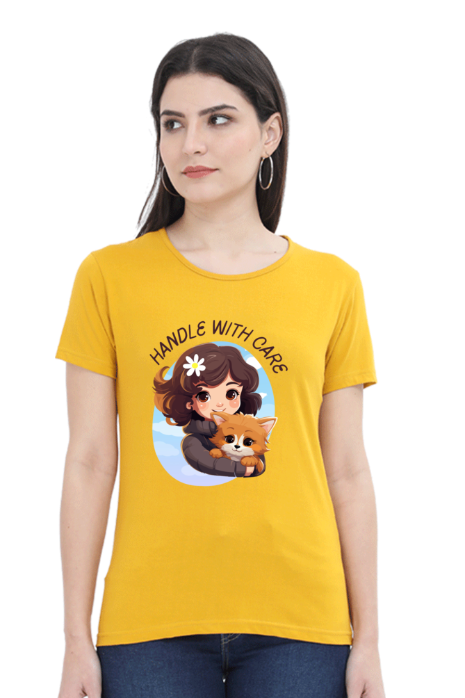 Women's "Handle with Care" T-Shirt