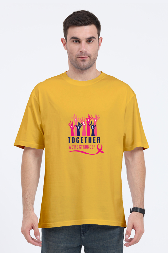 Unisex Oversized "Together We Are Stronger" T-Shirt