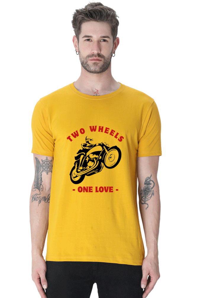 Men’s “Two Wheels One Love” T-Shirt