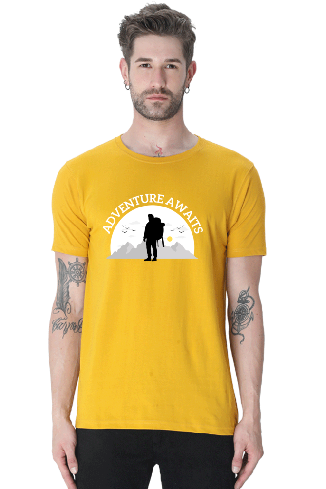 Men’s “Adventure Awaits” T-Shirt