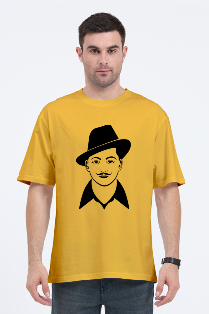 Unisex Oversized "Bhagat Singh" T-Shirt