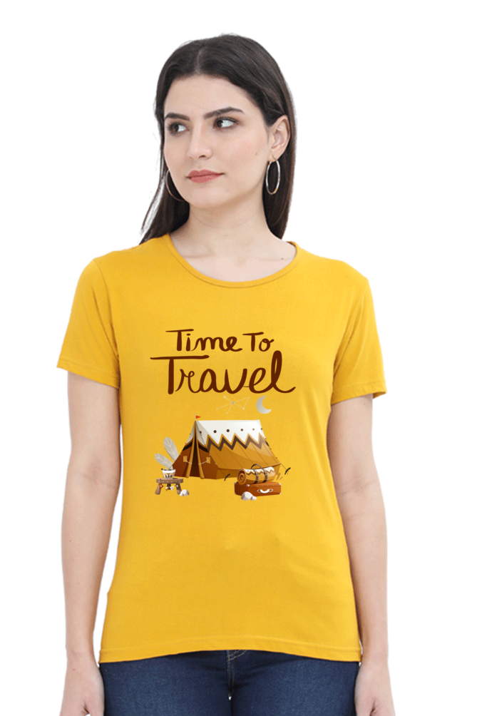 Time to Travel Camp Women's T-Shirt