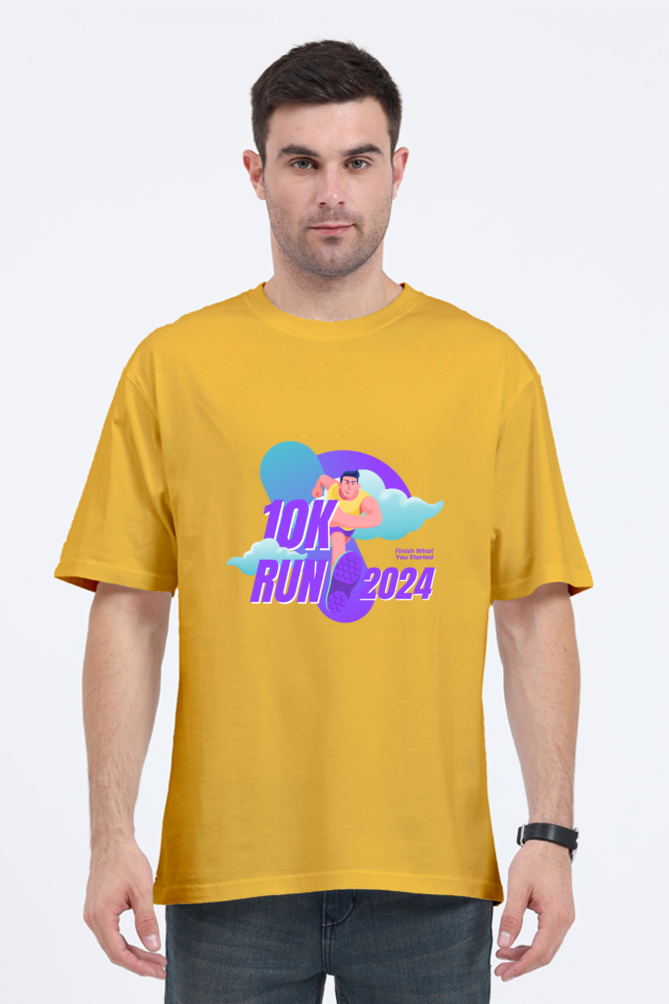 Unisex Oversized T-Shirt - 10K Run 2024 Edition