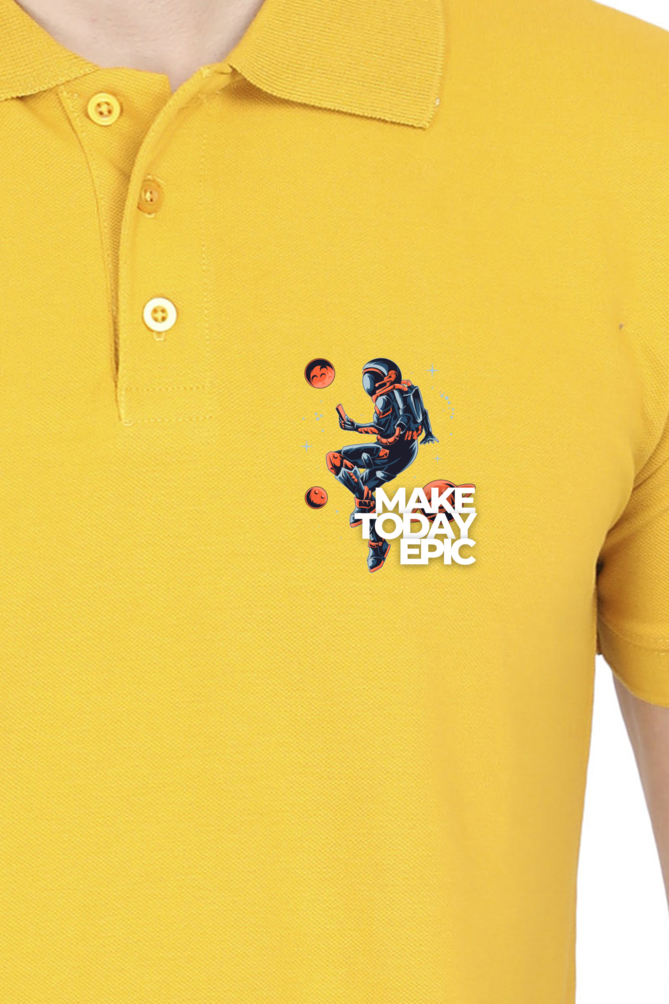 Men’s Polo “Make Today Epic” T-Shirt