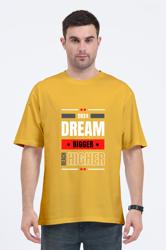 Unisex- 2024 “Dream Bigger, Reach Higher” Inspirational T-Shirt