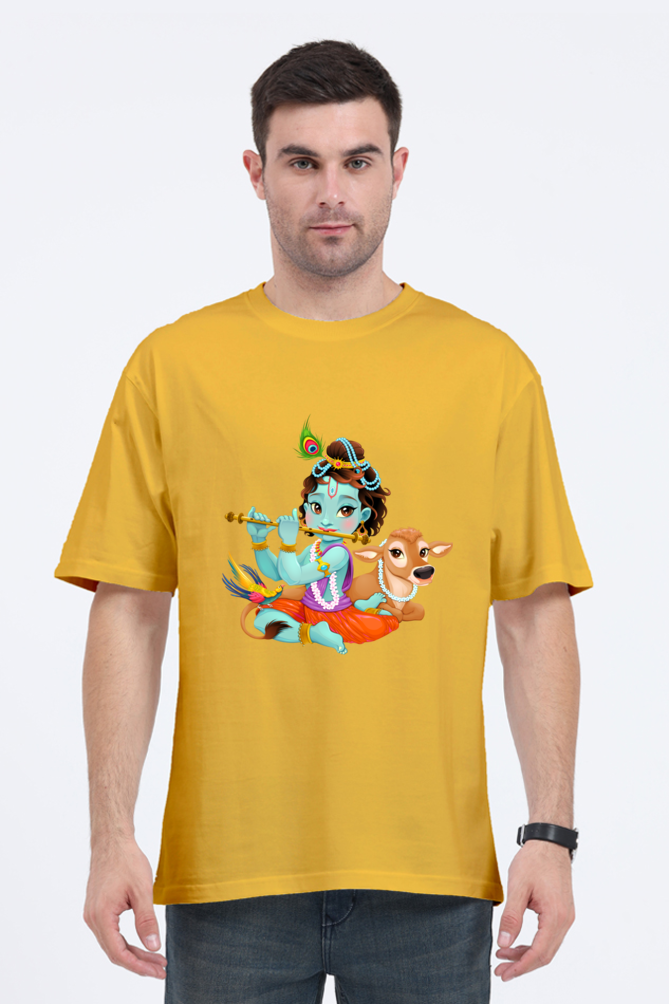 Unisex Oversized "Bal Krishna" T-Shirt