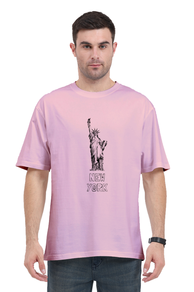 Unisex Oversized "New York Statue of Liberty" T-Shirt