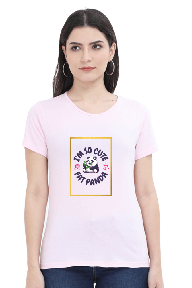 Women's Cute Panda T-Shirt