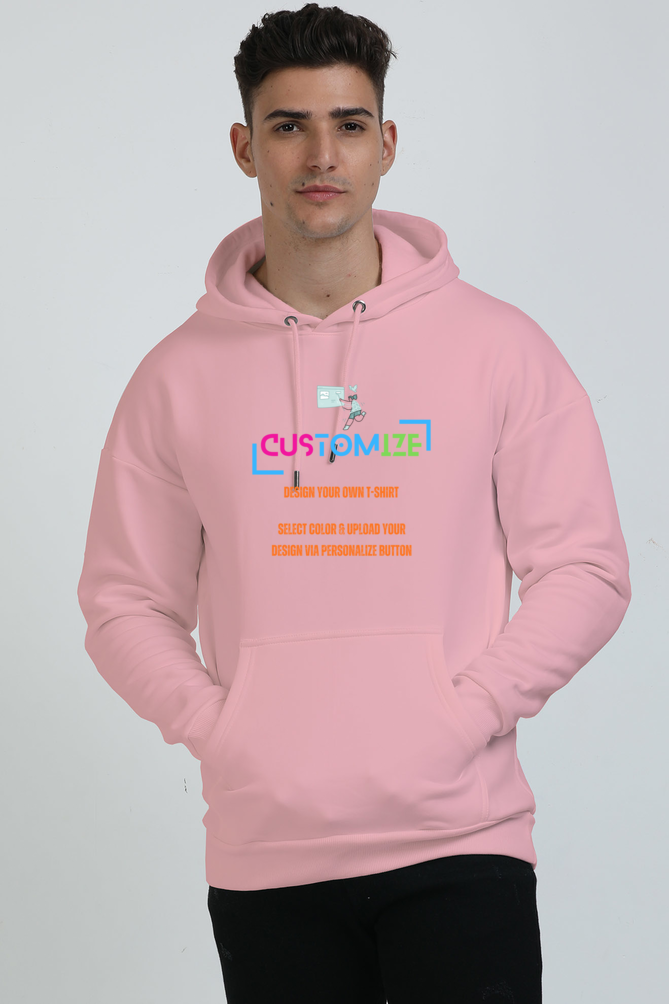 Customizable || Design Your Own Cool Sweatshirt || Unisex Oversized Hooded Sweatshirt