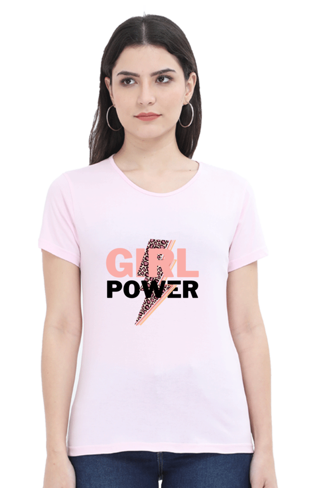 Women Girl Power T-Shirt