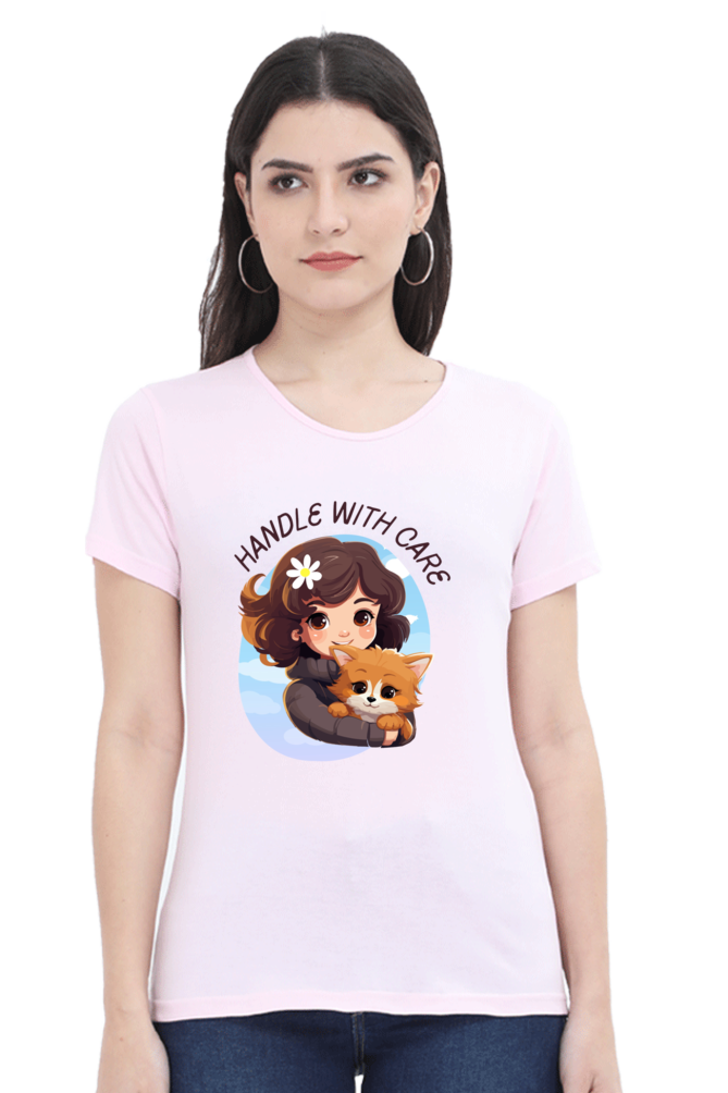 Women's "Handle with Care" T-Shirt