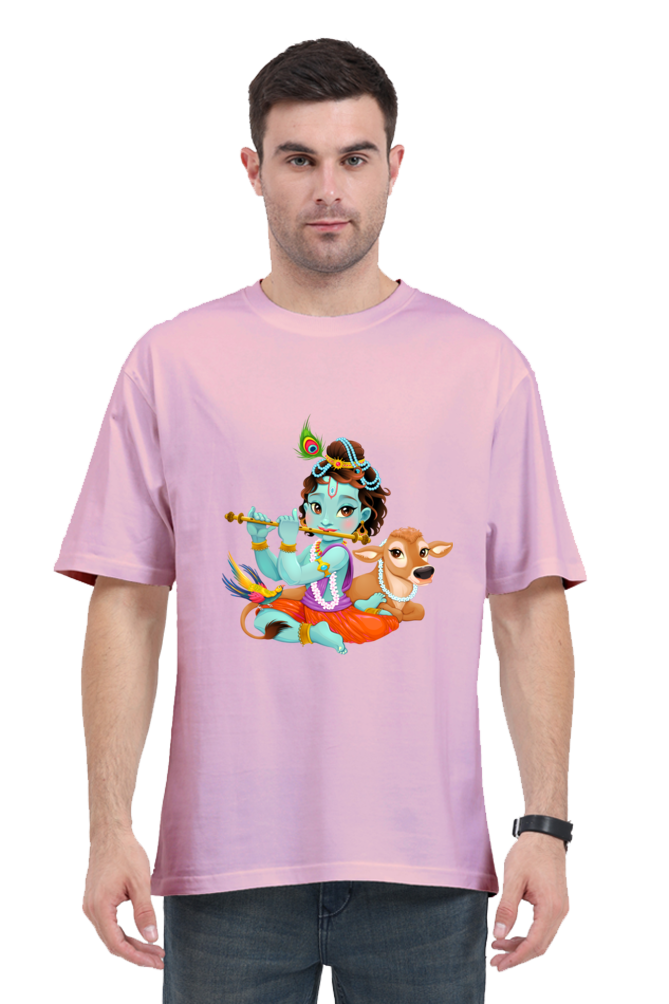 Unisex Oversized "Bal Krishna" T-Shirt