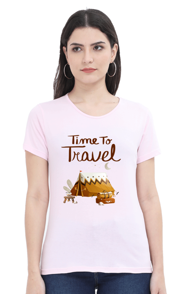 Time to Travel Camp Women's T-Shirt