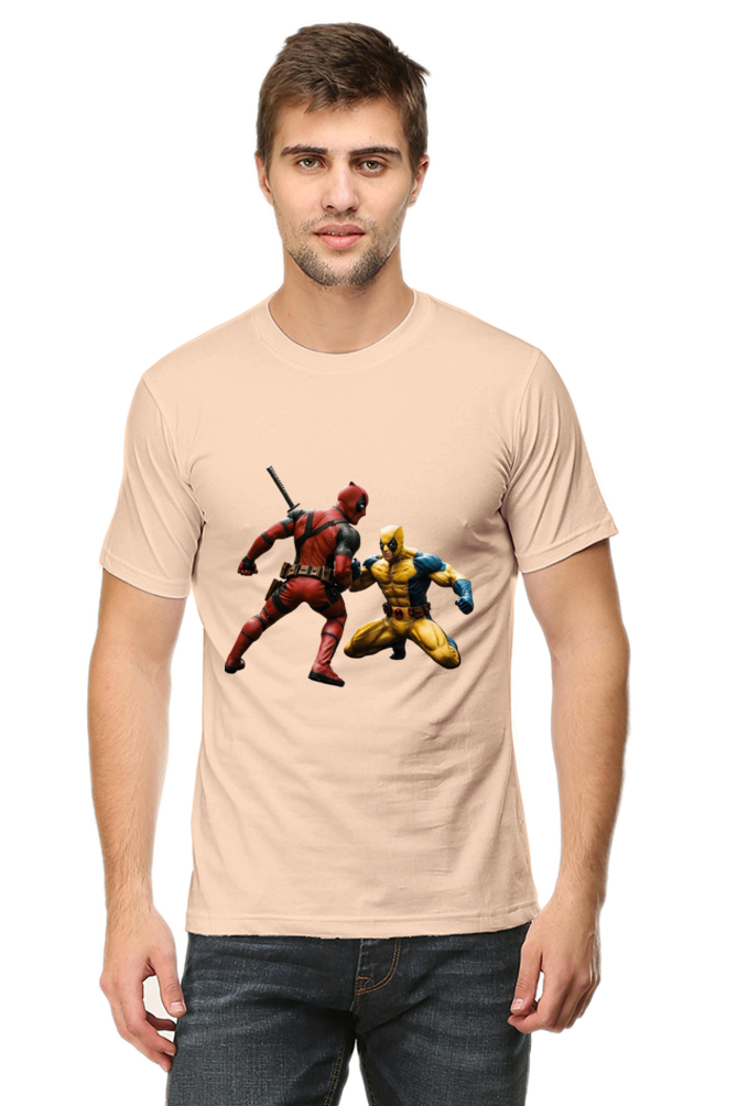 Deadpool vs Wolverine 2024 Men's T-Shirt