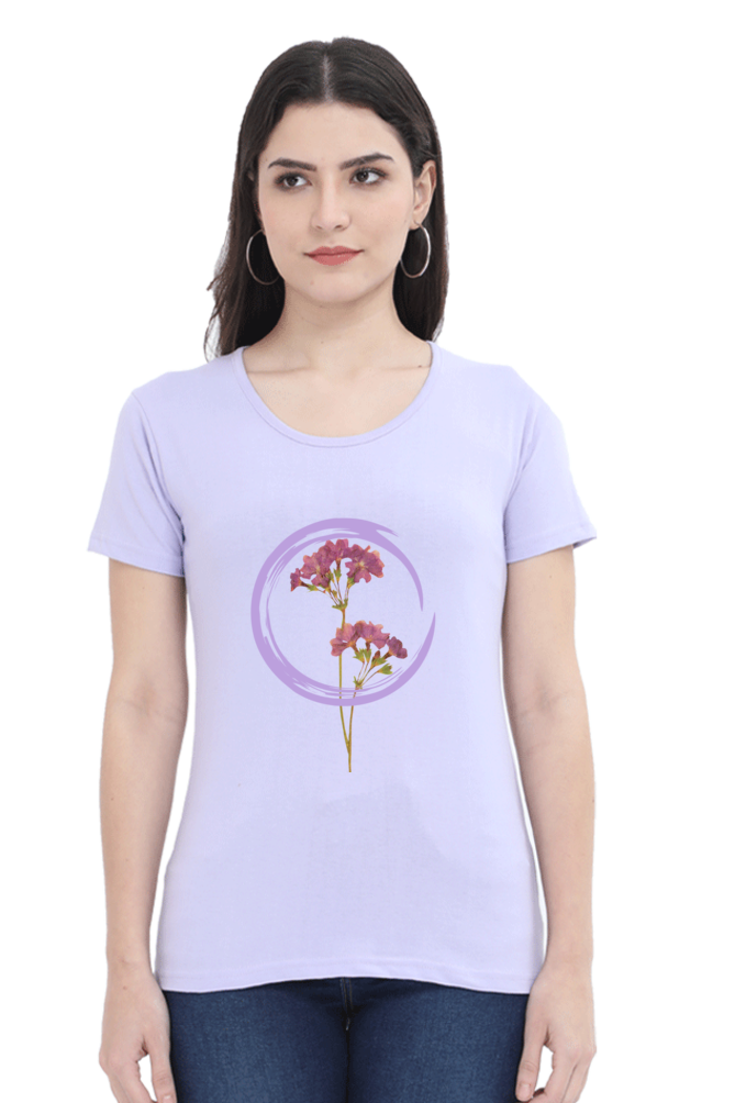 Women's "Art" Round Neck T-Shirt