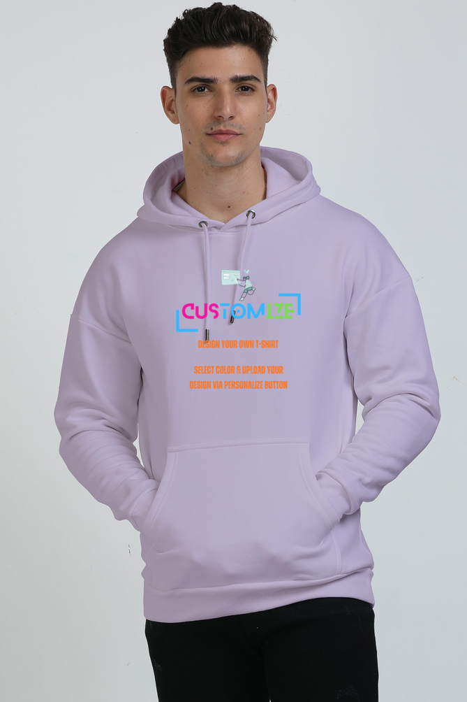 Customizable || Design Your Own Cool Sweatshirt || Unisex Oversized Hooded Sweatshirt