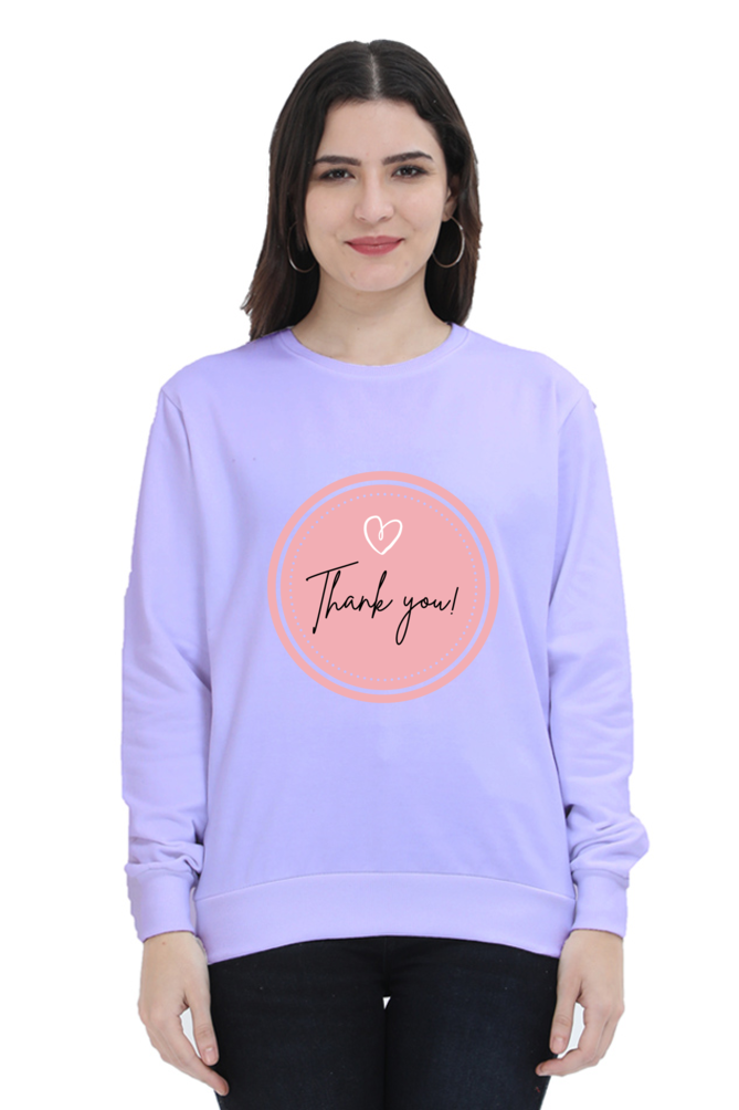 Unisex "Thank You" Sweatshirt