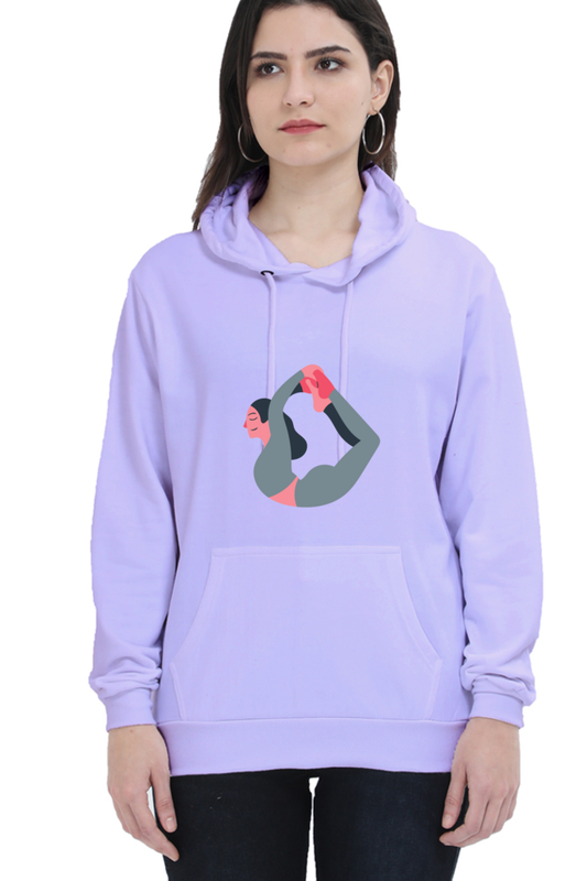 Unisex "Yoga Vibes" Hooded Sweatshirt