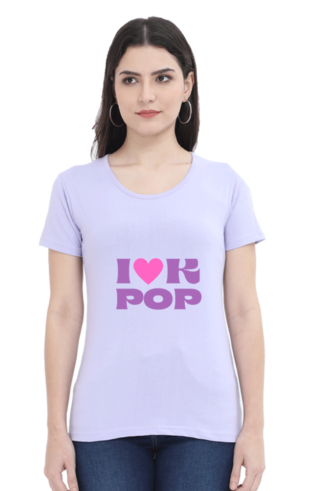 Women's "I Love K-Pop" T-Shirt