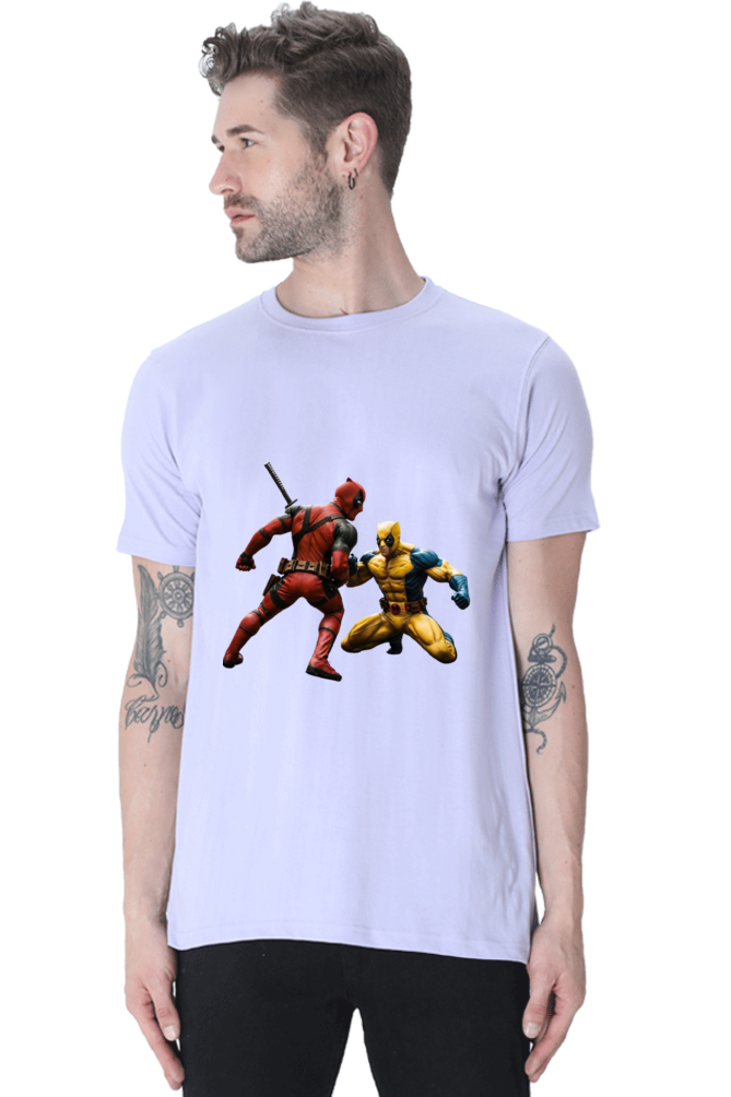 Deadpool vs Wolverine 2024 Men's T-Shirt