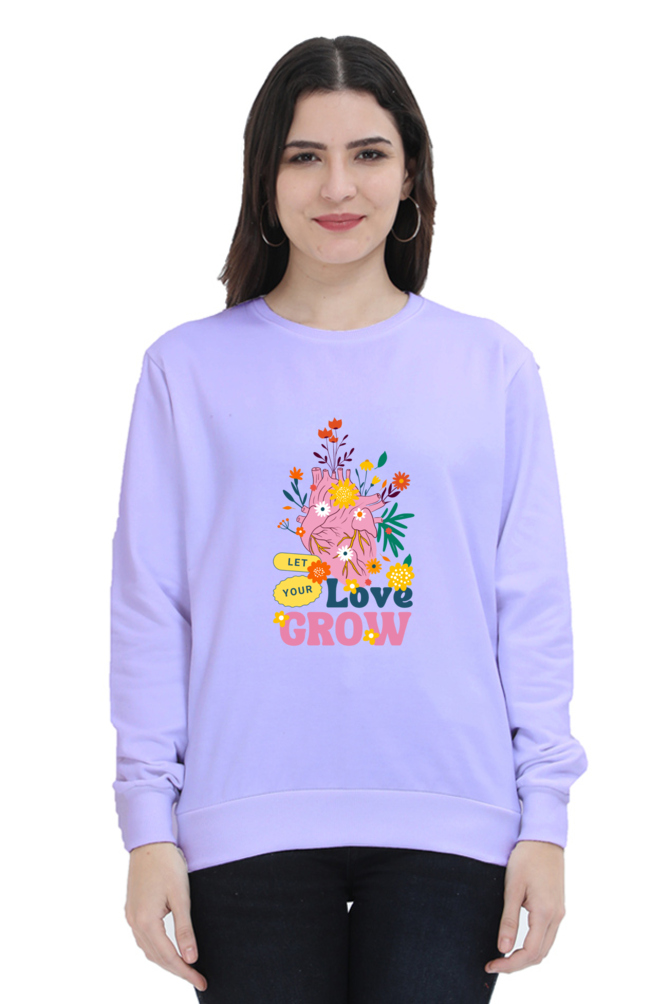 Unisex "Love Grow" Sweatshirt