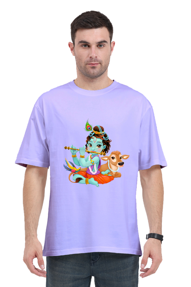 Unisex Oversized "Bal Krishna" T-Shirt