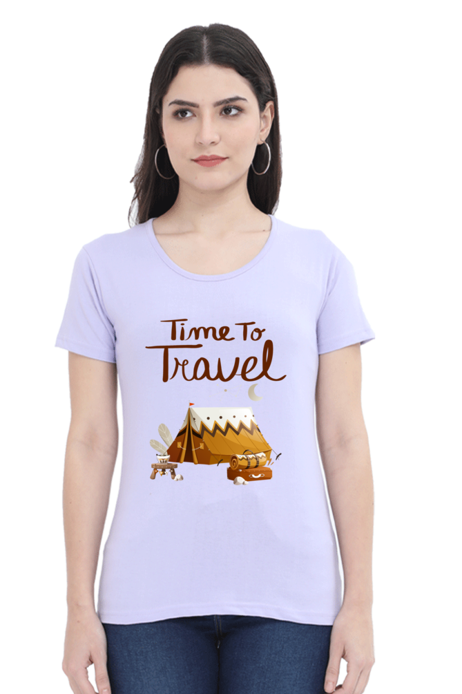 Time to Travel Camp Women's T-Shirt