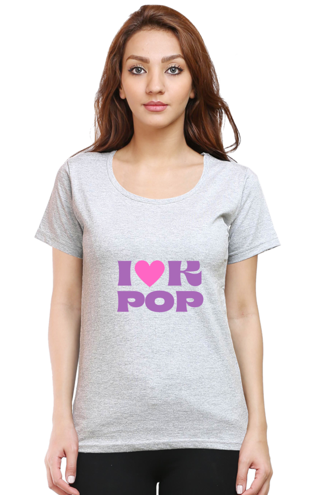 Women's "I Love K-Pop" T-Shirt