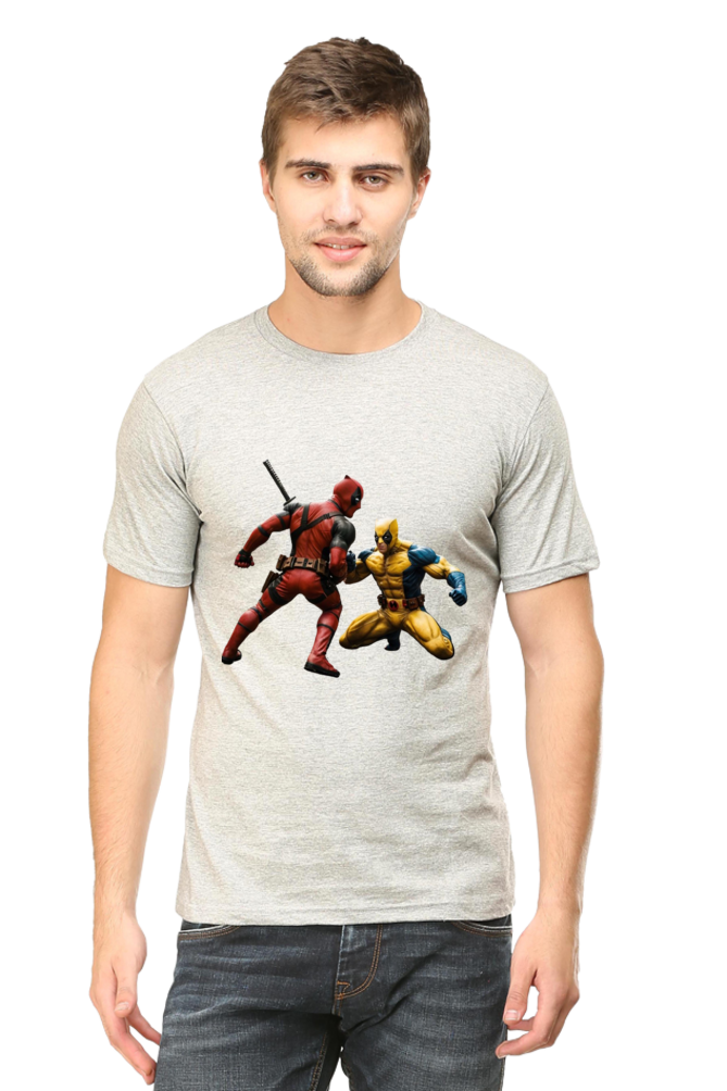 Deadpool vs Wolverine 2024 Men's T-Shirt