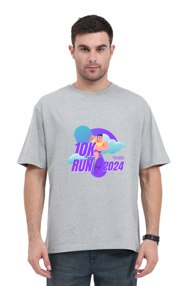 Unisex Oversized T-Shirt - 10K Run 2024 Edition