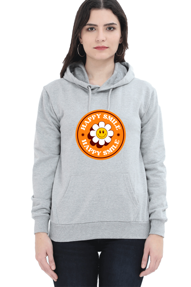 Unisex "HappySmile" Hooded Sweatshirt