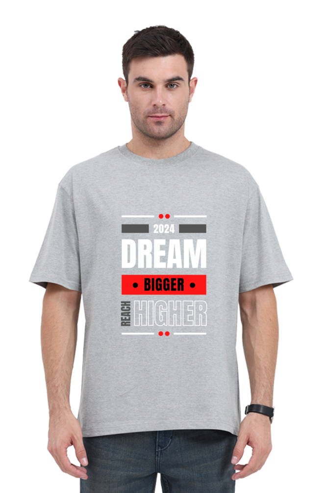 Unisex- 2024 “Dream Bigger, Reach Higher” Inspirational T-Shirt