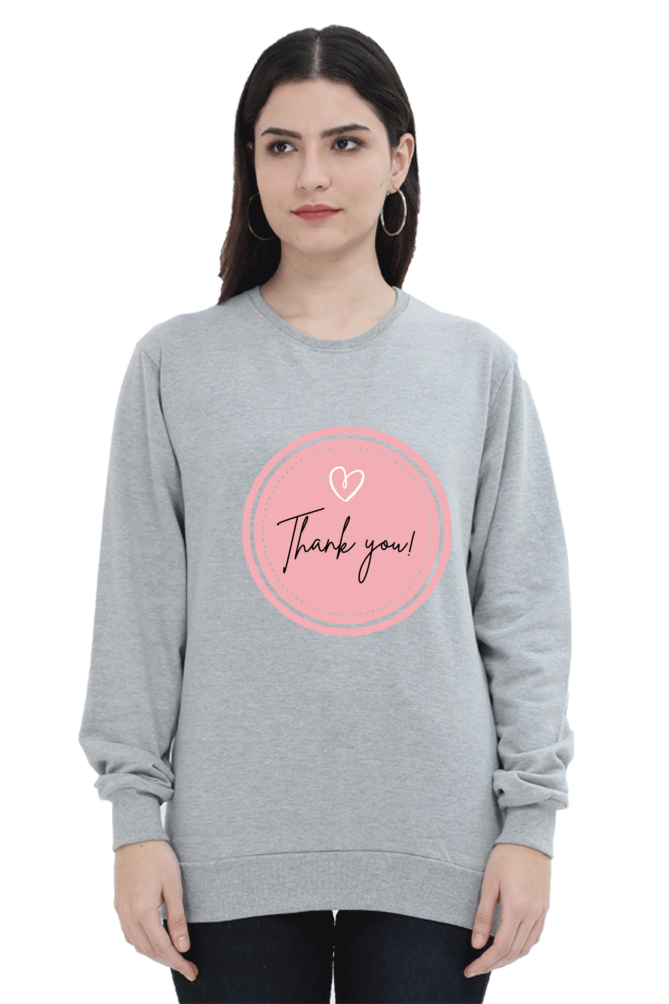 Unisex "Thank You" Sweatshirt