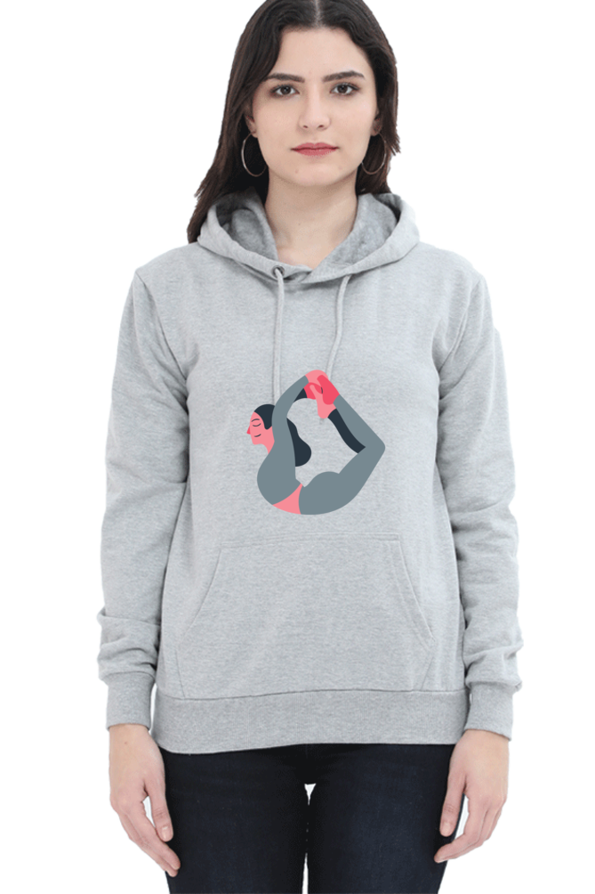 Unisex "Yoga Vibes" Hooded Sweatshirt