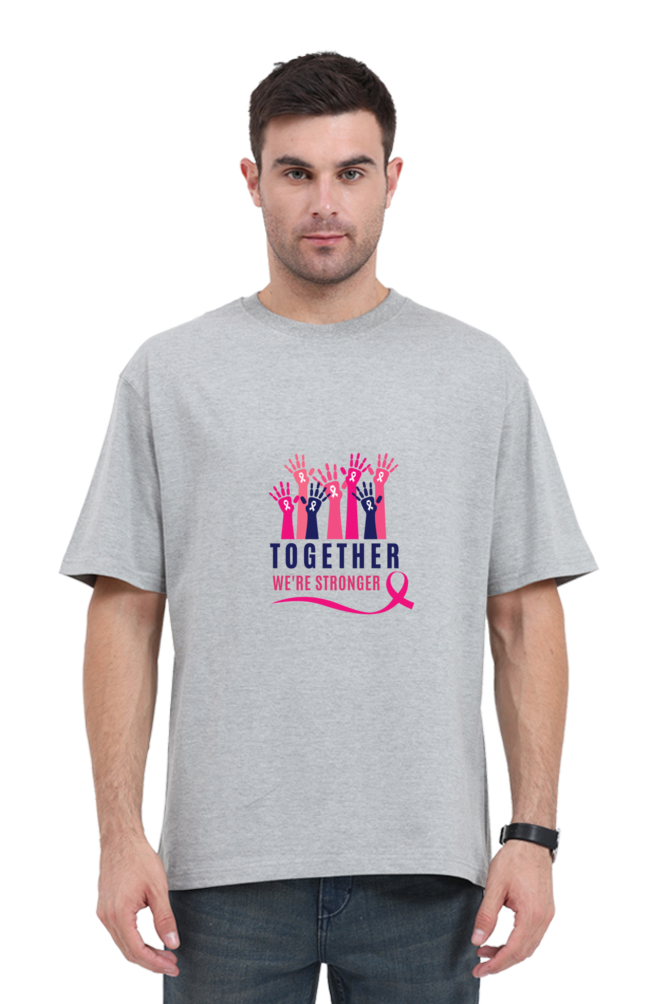 Unisex Oversized "Together We Are Stronger" T-Shirt