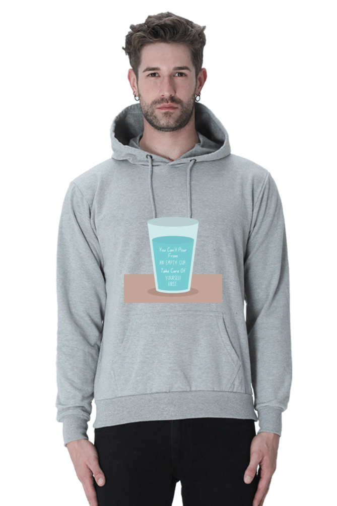 Unisex Hooded "Yourself Fisrt" Sweatshirt