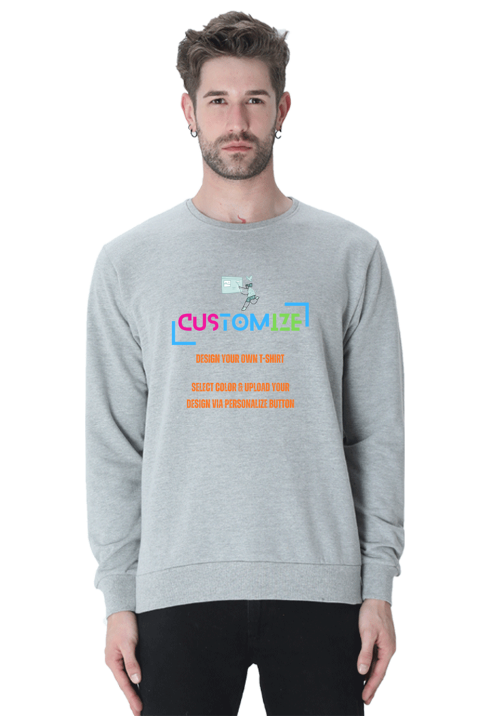 Customizable || Design Your Own Cool Sweatshirt || Unisex Sweatshirt