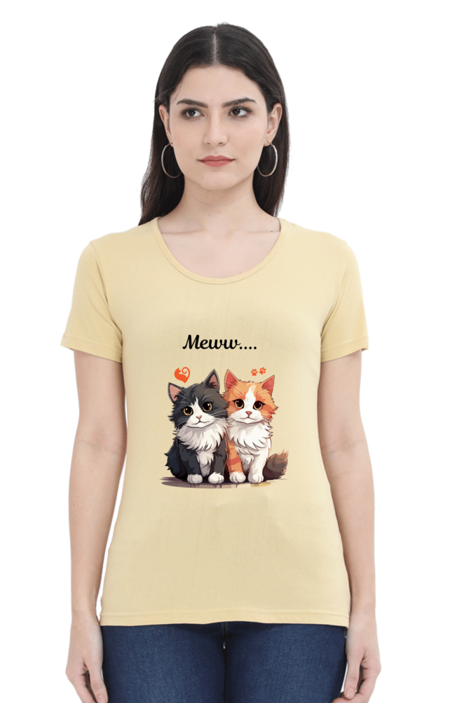 Women's Best Friends Cute Cat T-Shirt